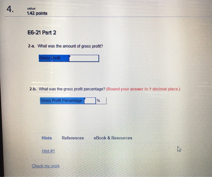 Income Stat [The following information applies to the questions displayed below The