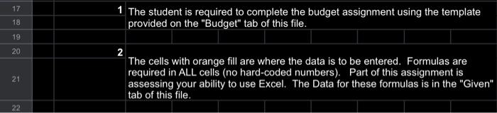  need only the formulas The student is required to complete the