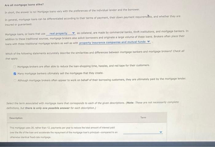 please complete the question ... the description is to complete the question