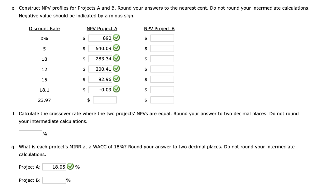 cannot be repeated) with the following cash flows: 0 1 2 3