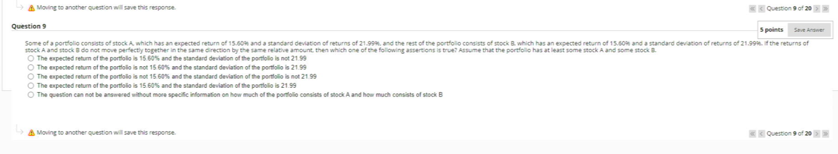 What is the risk premium for T&S Footwear stock if its expected