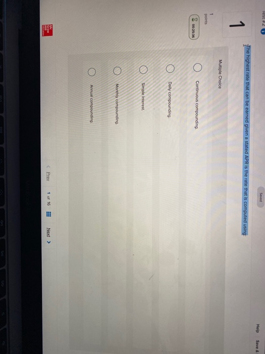  Test 12 Saved Help Save & The highest rate that can