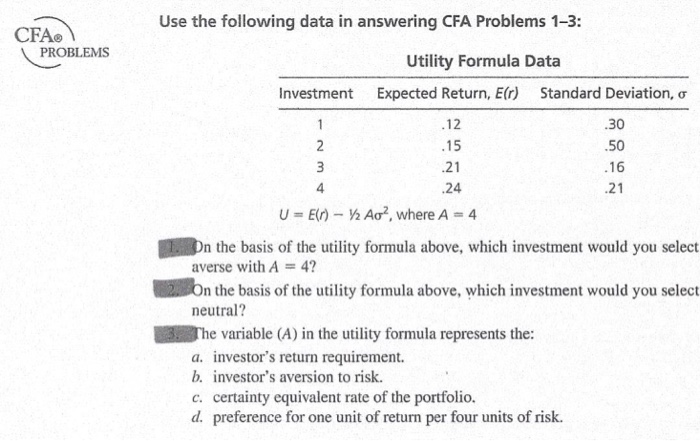  hello, I only need answer #3 a,b,c,d Use the following data
