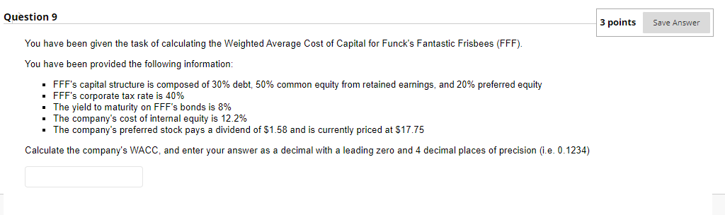 Pls help with Question 9 Question 9 You have been given the