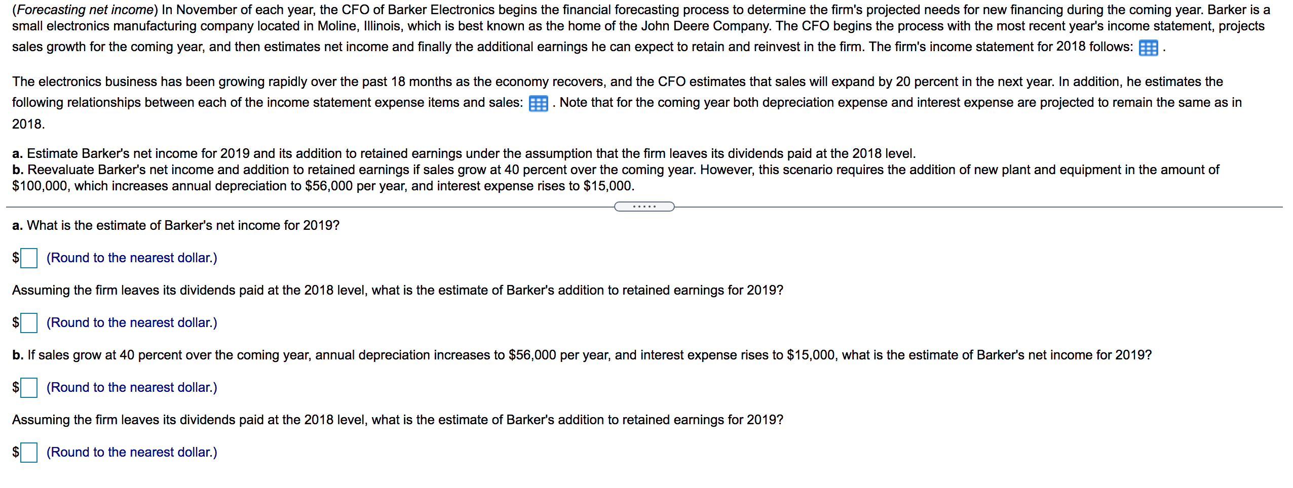 TEST QUESTION! PLEASE ANSWER QUICKLY! WILL RATE THUMBS UP IF CORRECT! (Forecasting