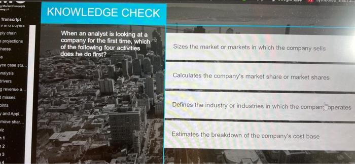  Market Concepts WELF Transcript ye ply chain e projections hares 0