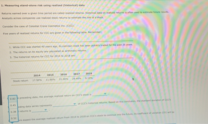 llowing table. Remember: has been publicly traded for the past 25 years.