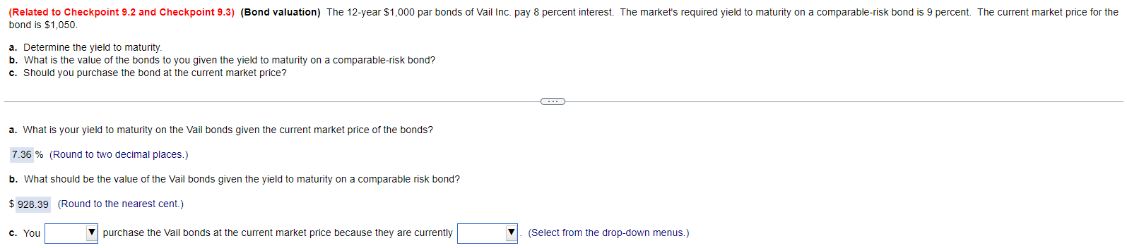 I was just looking for C please... and why it is so?