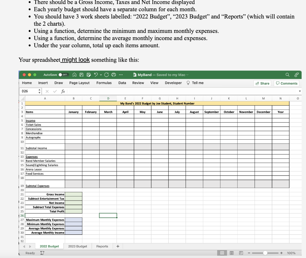 the manager of a famous band. It is up to you to