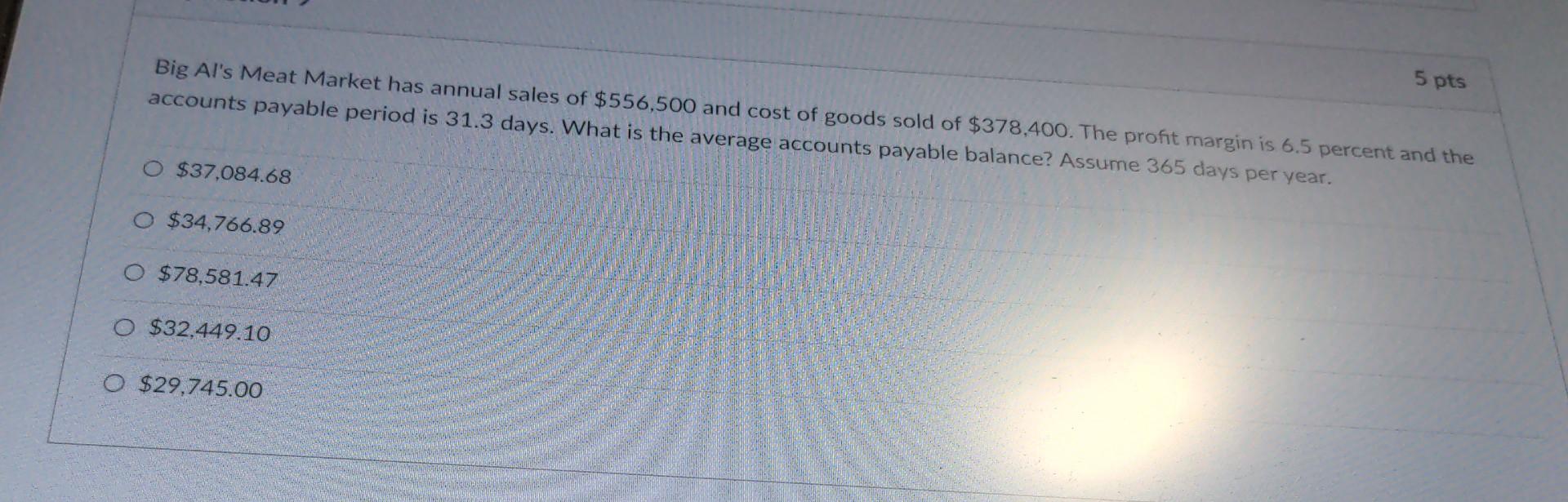 Fried Green Tomatoes Restaurant has increased its operating cycle from 95.8 days
