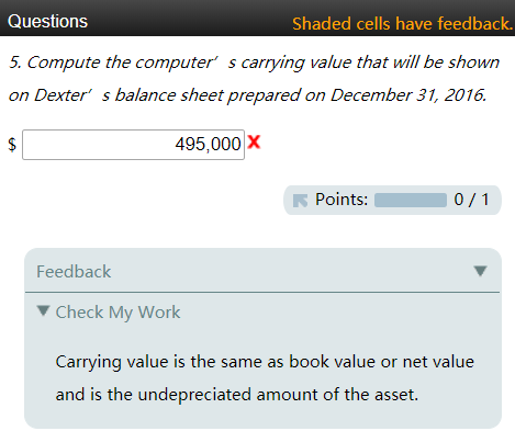 on July 1, 2016. 2. Compute the depreciable cost of the computer.