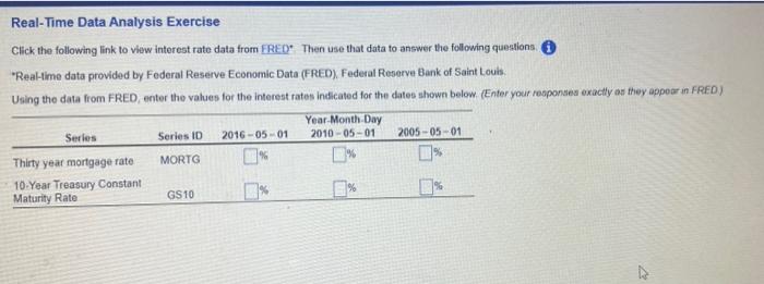 answer asapppp Real-Time Data Analysis Exercise Click the following link to view