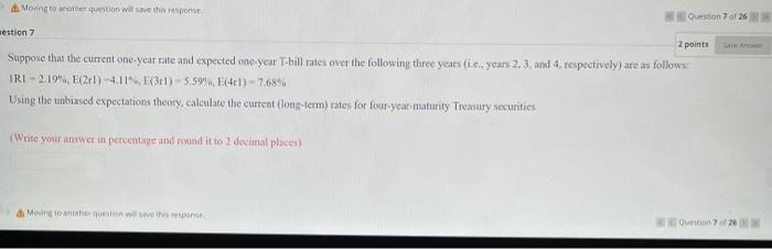 of 25 uestion 1 1 points Suposo a bank enters a repurchase
