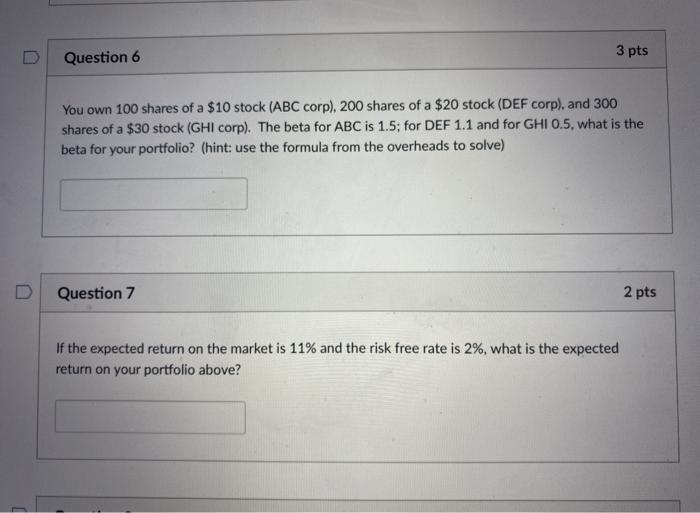 you believe there is a 15% chance of a recession and a