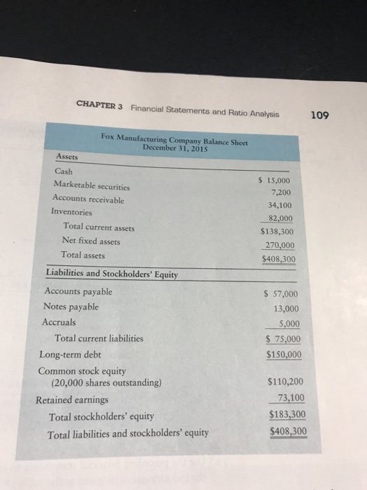 forms a ratio analysis on each one and decides to compare them