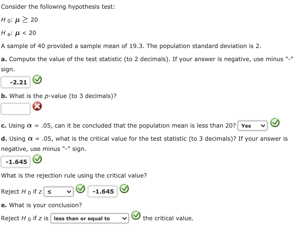 For both questions I need help with part B, finding the p-value.