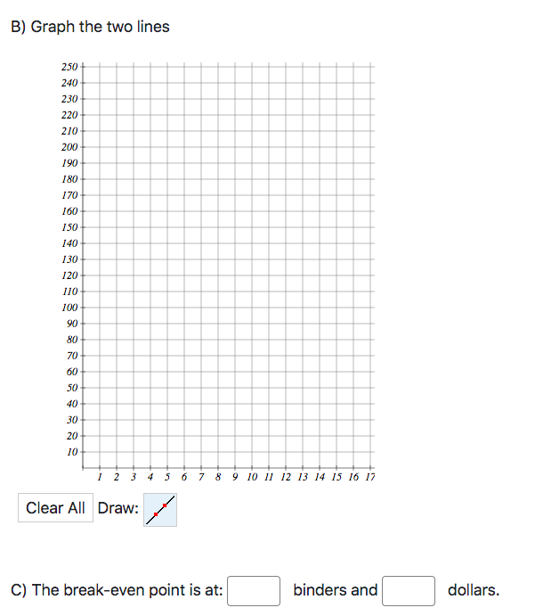 is $30 for the printing setup fee and $10 per binder. You