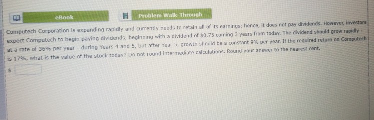 each year, its costs are rising. As a result, the company's earnings