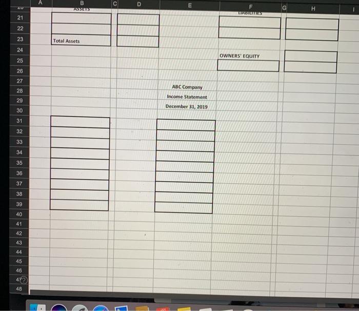 accounts below for ABC Company 5 6 7 $3,990.00 $2,043.00 8 $1,018.00