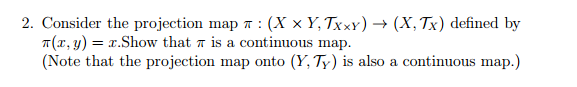 Recall that the cartesian product X Y = {(x, y)|x e X,