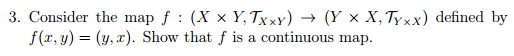 y E Y} 1. Consider the collection B of subsets of X