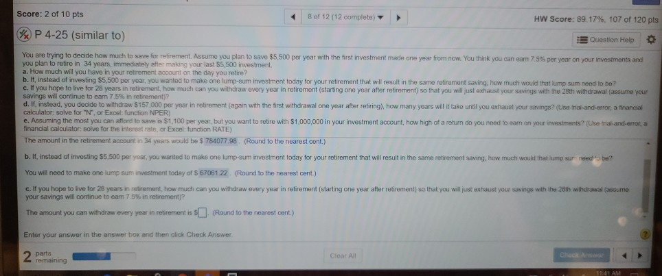 please i need the answer to C,D,E Score: 2 of 10