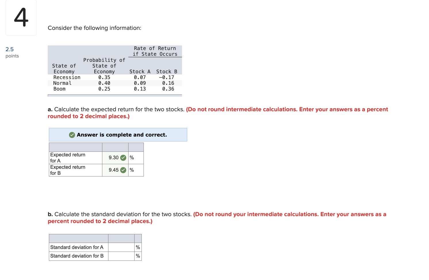  I need help answering for question B, will upvote if correct