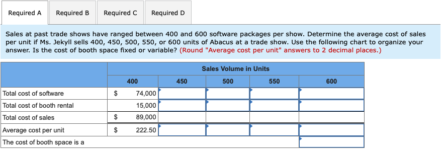 selling an accounting software package, Abacus. She purchases the package from a