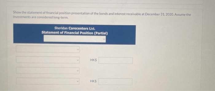 selected transactions relate to bonds acquired as an investment by Sheridan, whose