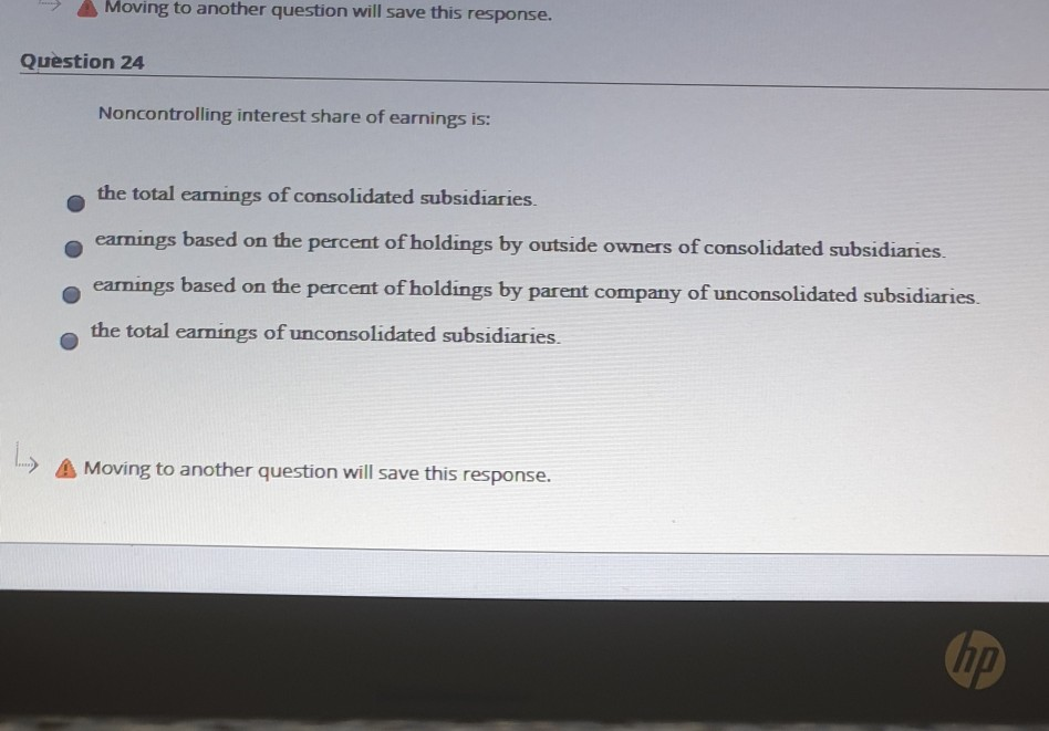 of debt carrying ability. is a liquidity ratio. Moving to another question