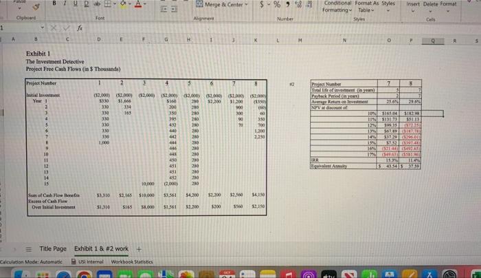 agree when evaluating capital projects? If not, what do we do when