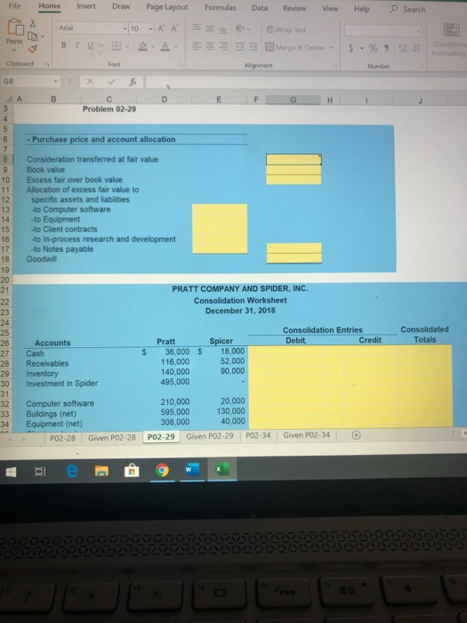 PRATT COMPANY DO Spider, Inc. outstanding stock acquired by Pratt Company Cash