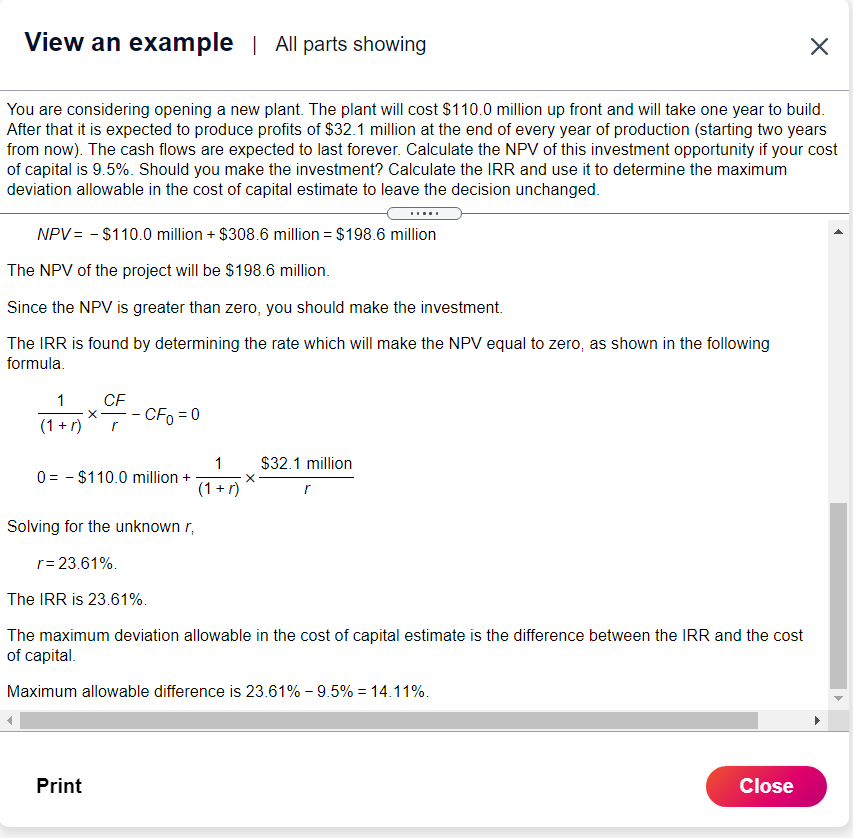 Please show steps for how to calculate for the variable "r"