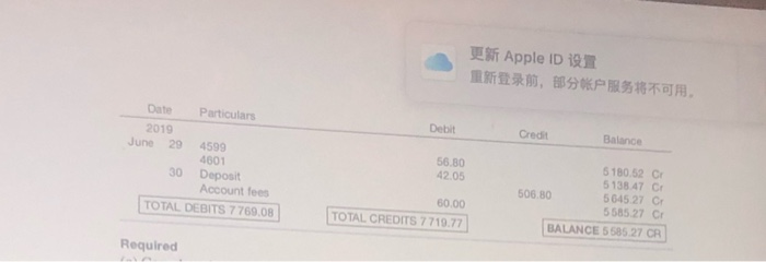 other money columns in the journals. You must write up your own