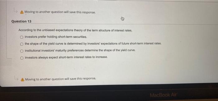  Moving to another question will save this response. 19 Question 13