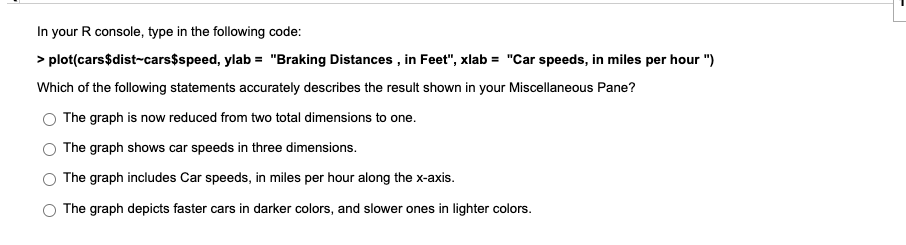 Which of the following statements accurately describes the result shown in your