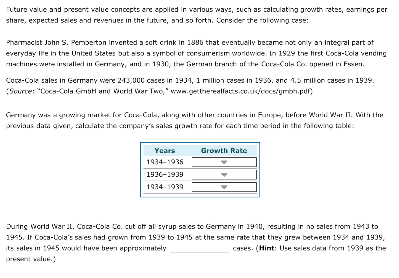 future value and present value equations also help in finding the interest
