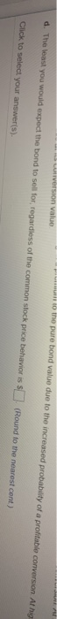 50 shares of common stock. They have a 10% annual coupon interest