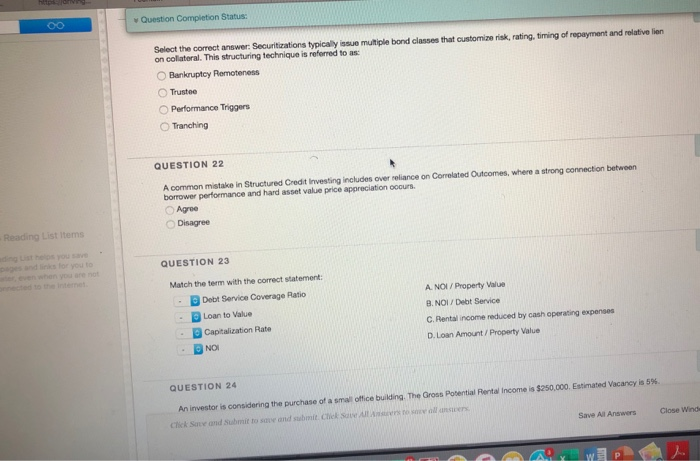 the above QUESTION 16 10 points Save Answer When interest rates fall,