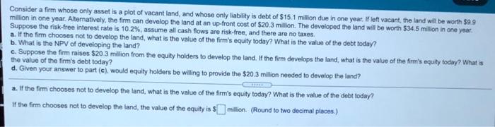 each project is diversifiable Strategy Probability (%) Payoff (5 million) A 100