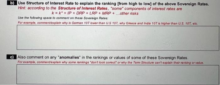 & \multicolumn{4}{|c|}{ 10-Year Sovereign Rates, Ratings \& Outlook } \\ \hline &