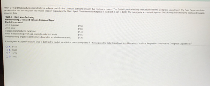  Flash E-Card Manufacturing manufactures software parts for the computer software systems