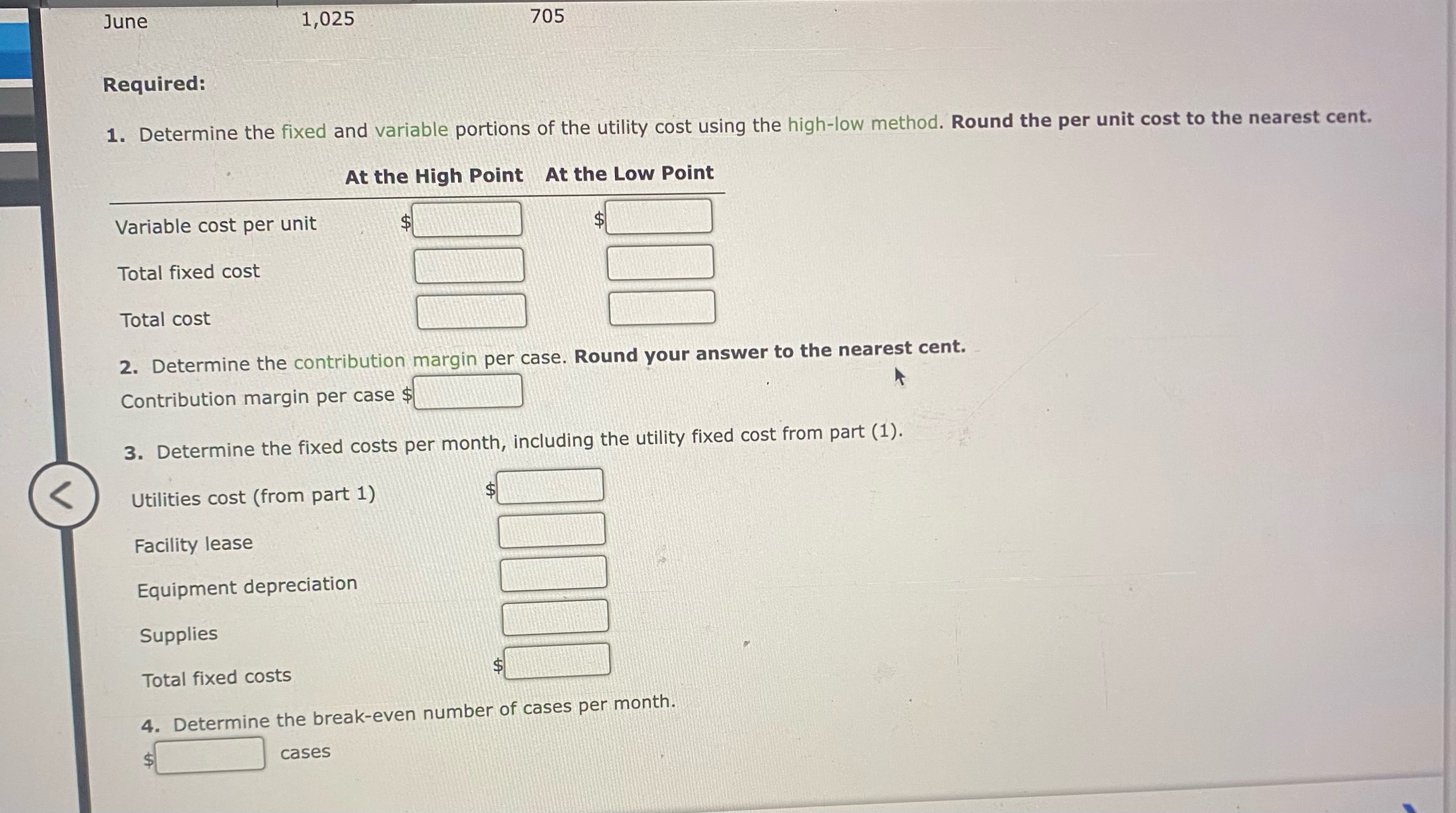 January 1 of the current year. The company produces 8-ounce bottles of