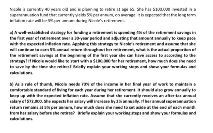 Using Time Value of Money answer the questions below: Please explain in