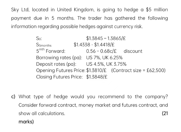 spot rates relating to the (fictitious) currencies used among various island nations
