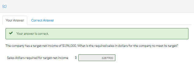 Sales were $1,470,000 on 98,000 units; selling expenses $245,000 ( 40% variable