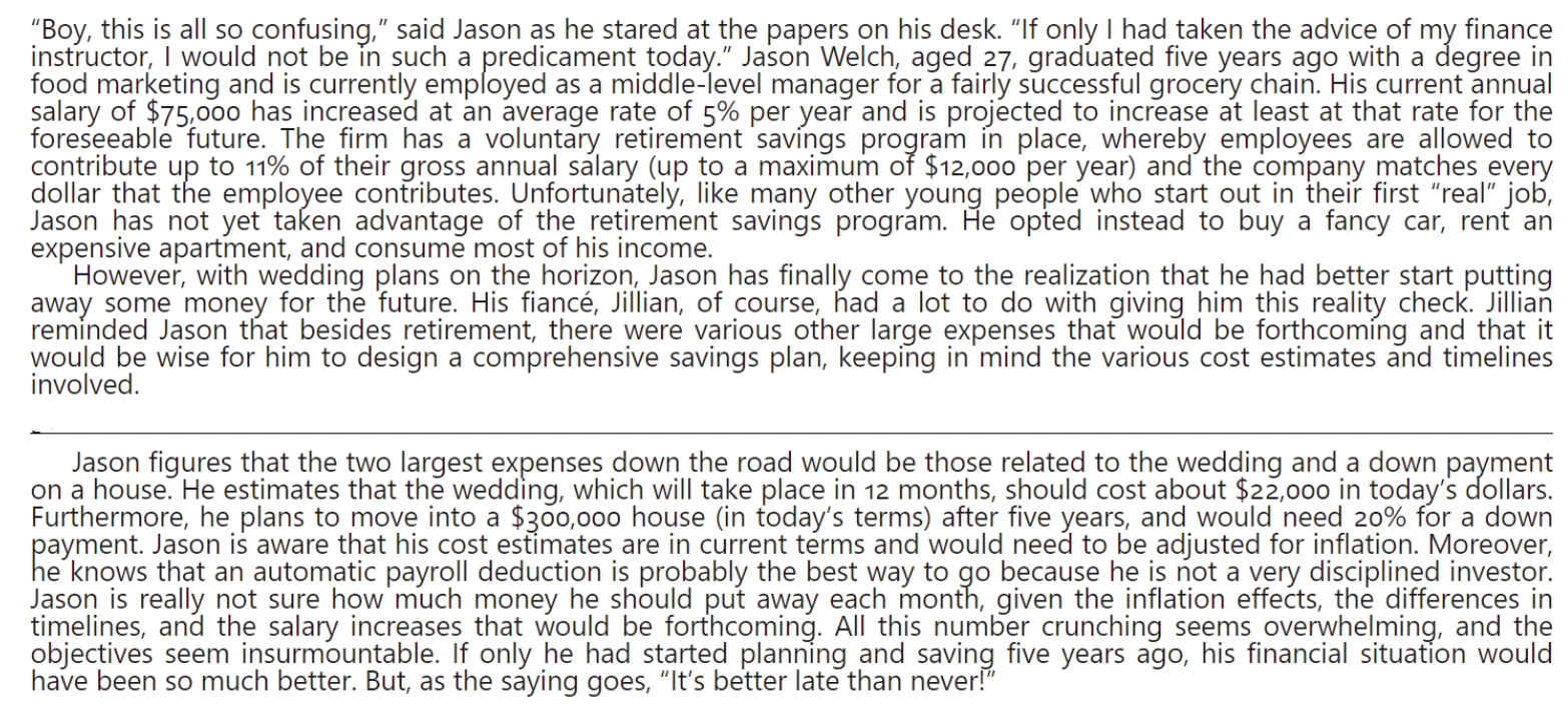 After preparing a detailed budget, Jason estimates that the maximum he will