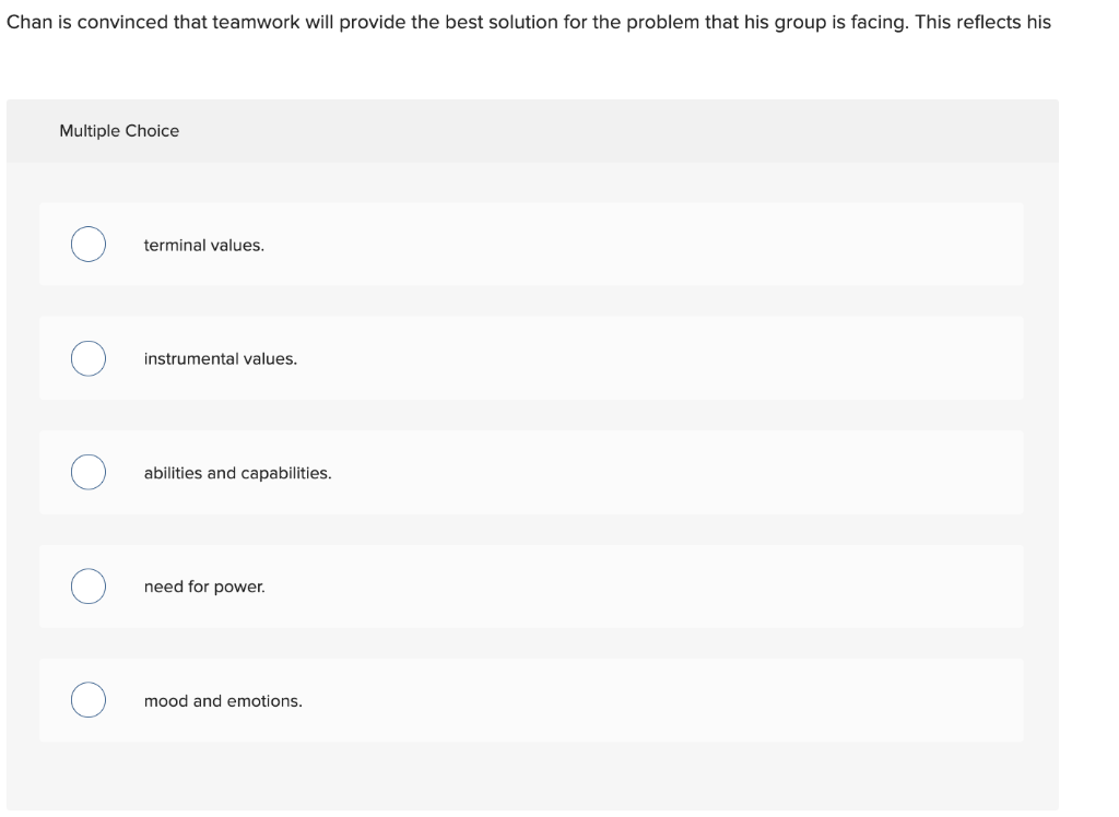 Chan is convinced that teamwork will provide the best solution for