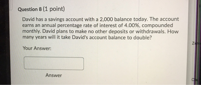 the the amount your account will be worth after 5 years? Your