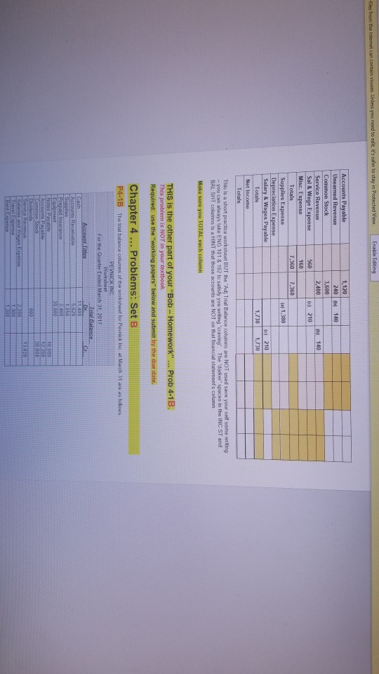 worksheet for Nanduri Company at June 30, 2017, are as follows. NANDUR